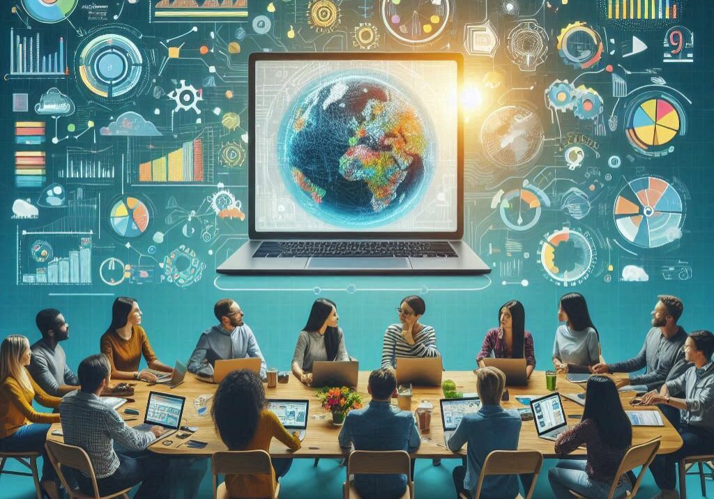creative image relating to digital marketing